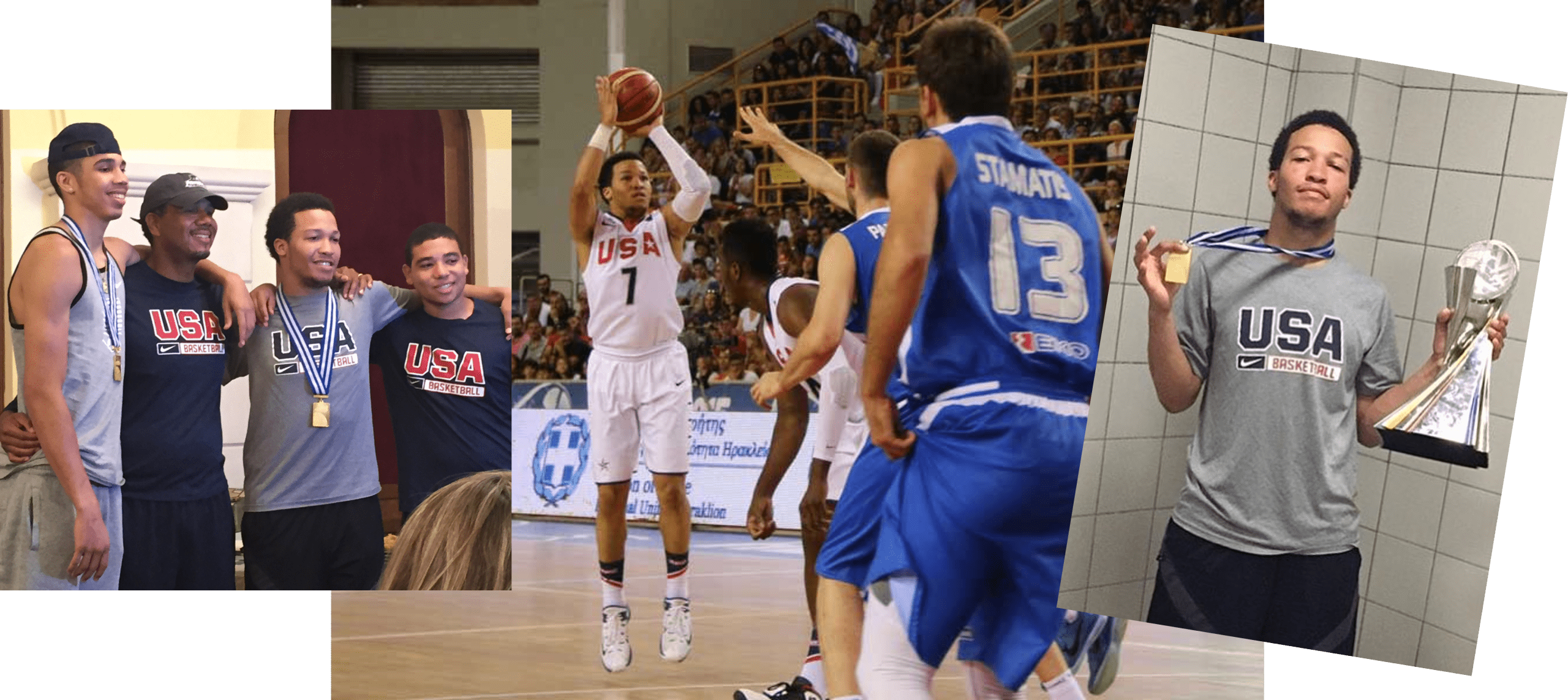 Brunson USA Basketball Semis Greece