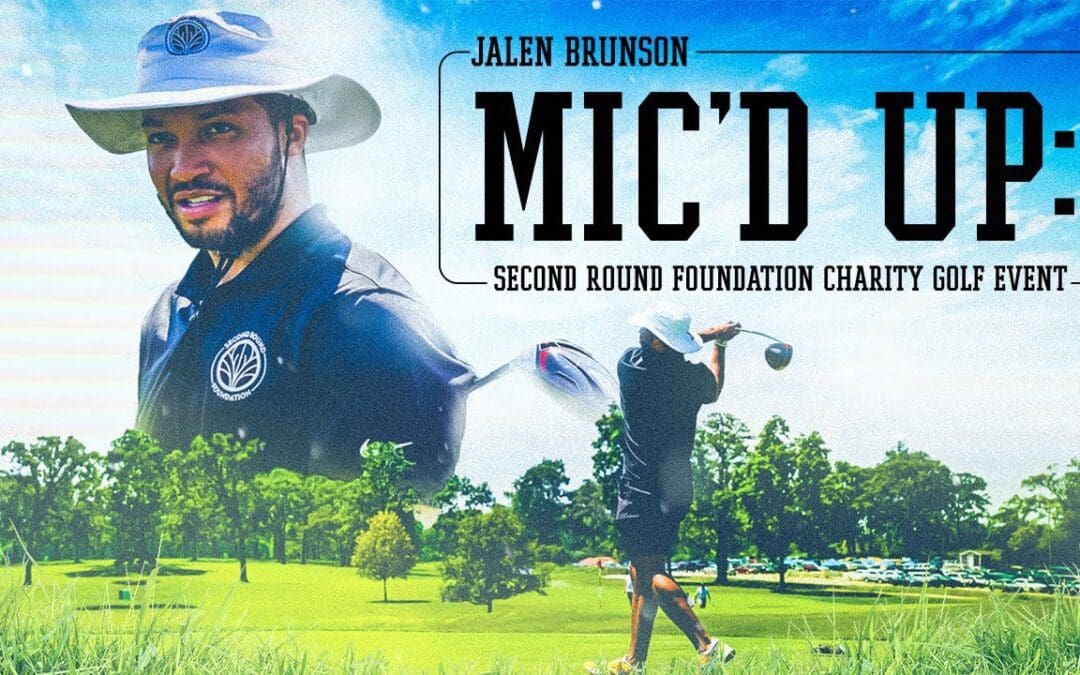 Can Jalen Brunson golf as good as he can ball? | Mic’d Up | New York Knicks
